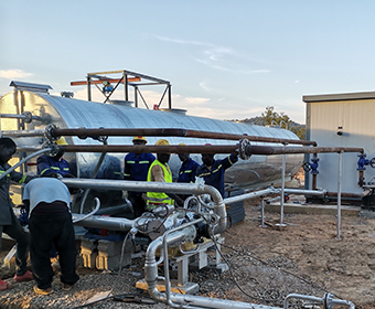 D&G асфальт қоспалау зауыты — Камерун, Африка